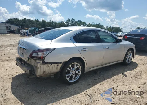 2012 Nissan Maxima S из США, поврежденный, VIN 1N4AA5AP0CC801840